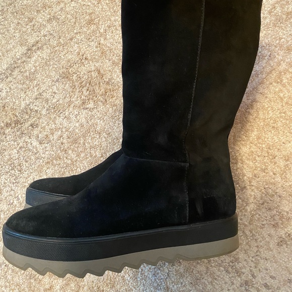 Suede winter boots (black) - Picture 8 of 8